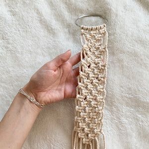 💎 Diamond Macrame Plant Hanger 💎